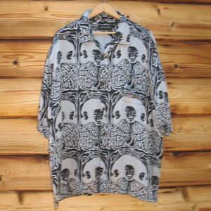 Vintage Karl Kani Silk Print Shirt